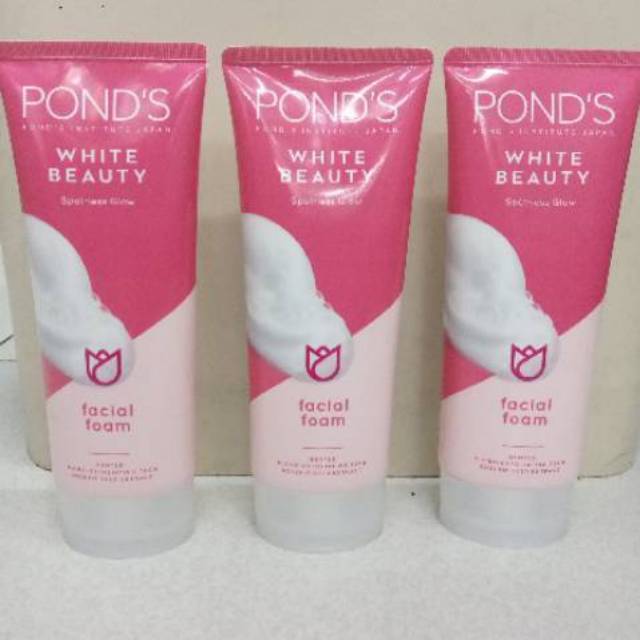 Jual Ponds White Beauty Facial Foam 100G | Shopee Indonesia