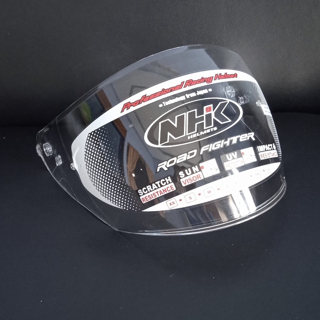 Jual Kaca Helm Visor NHK R1 Clear Original | Shopee Indonesia