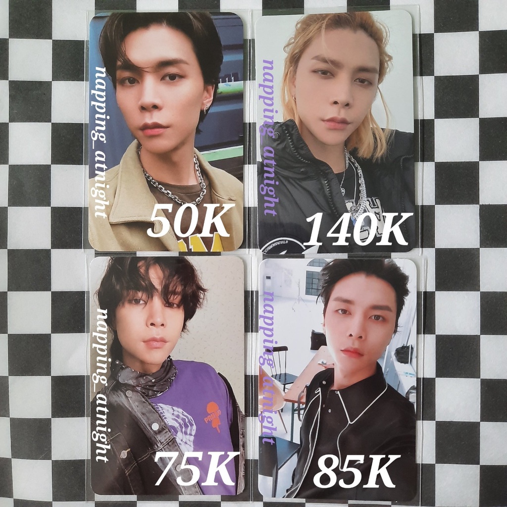 Jual PHOTOCARD JOHNNY NCT Kihno Arrival Regular Irregular Glow In The Dark Sticker