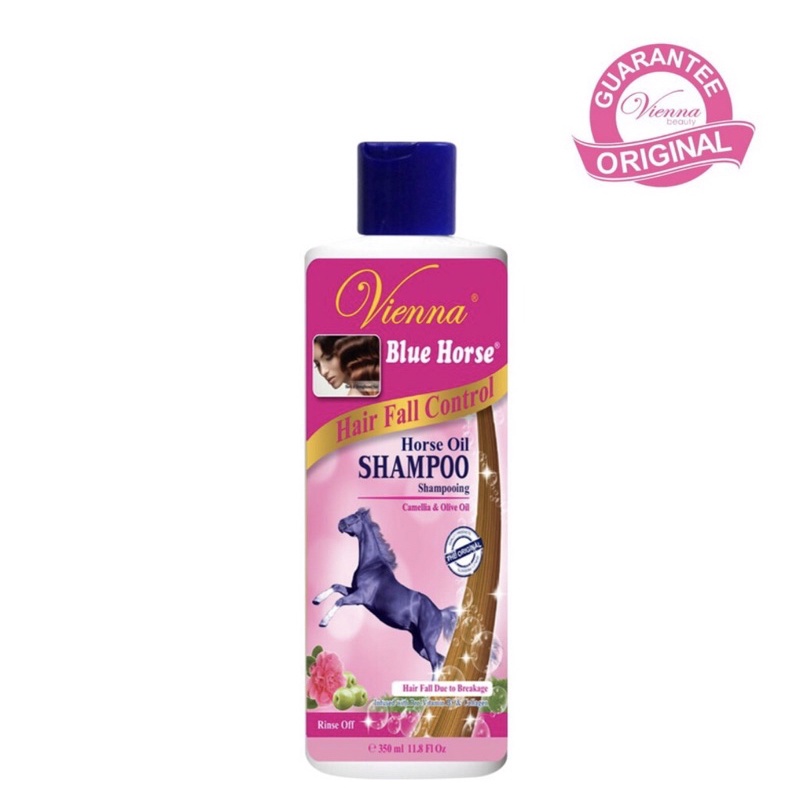 Jual VIENNA BLUE HORSE SHAMPOO HAIR FALL CONTROL 350ML Shopee Indonesia