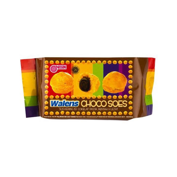 NISSIN WALENS CHOCO SOES 100 GR