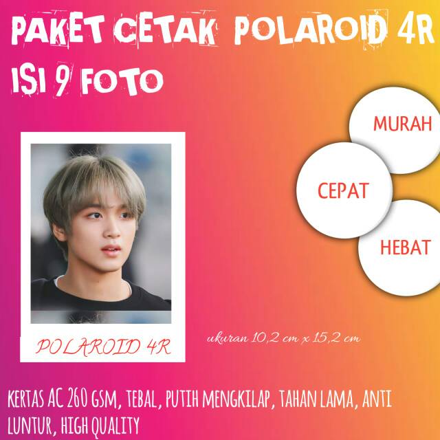 Jual Cetak Polaroid 4r Isi 9 Foto Shopee Indonesia 6366