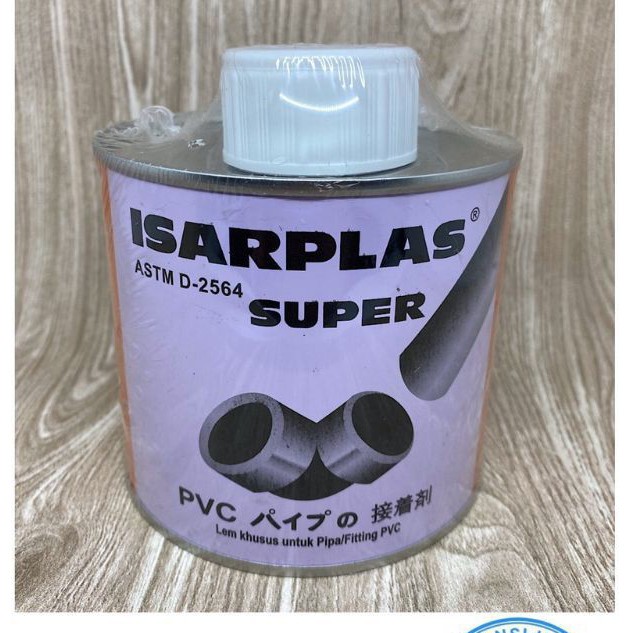 Jual LEM PVC ISARPLAS 400 GRAM (KALENG) | Shopee Indonesia