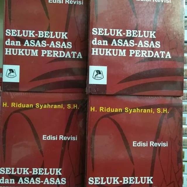 Jual SELUK BELUK DAN ASAS ASAS HUKUM PERDATA EDISI REVISI BY H RIDUAN ...