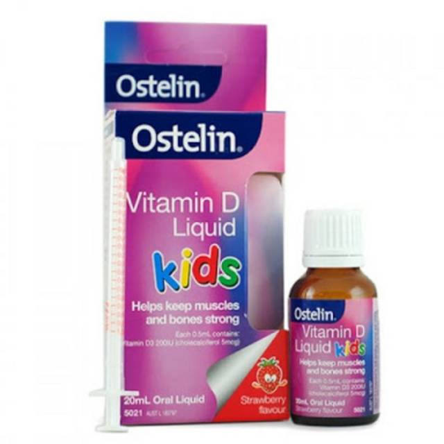 Jual Ostelin Vitamin D Liquid Kids ( 20ml Oral Liquid ) Shopee Indonesia