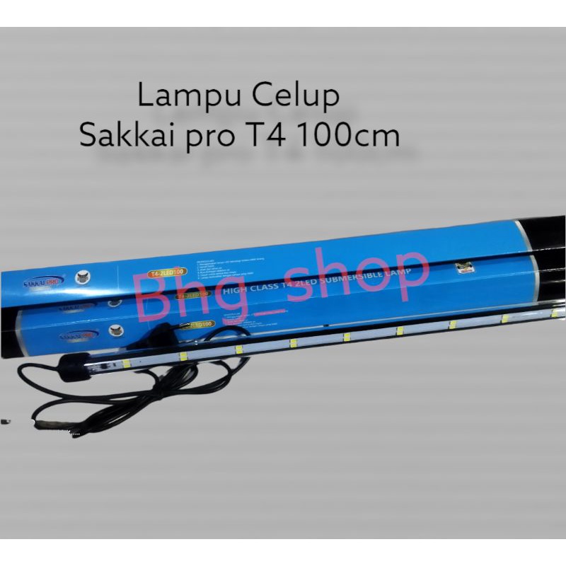 Jual Lampu LED Akuarium Lampu Celup Akuarium LED Sakkai Pro T4 100cm