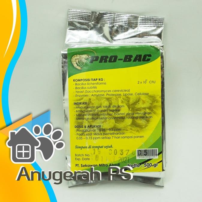Jual Probiotik Ikan Bacillus Probac 500 gram | Shopee Indonesia
