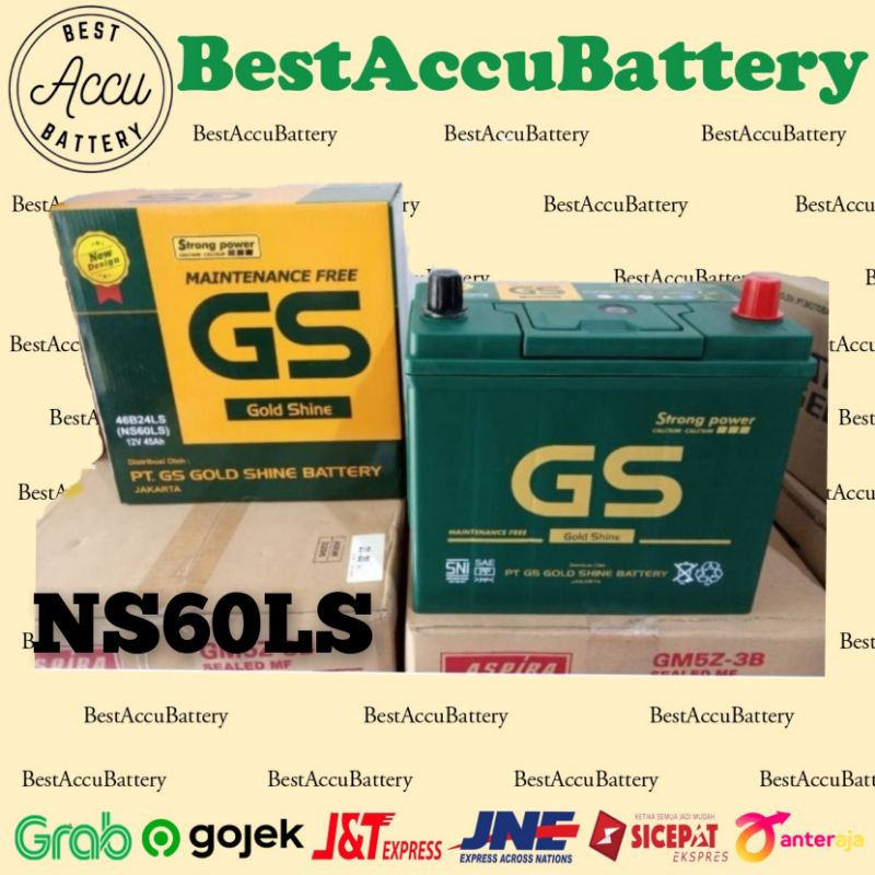 Jual Aki Mobil Toyota Yaris , Vios GS MF NS60LS 12V 45Ah | Shopee Indonesia