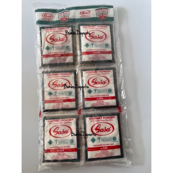 Jual (30 Sachet = 1 Pack) Sasa Penyedap Rasa 8gr (Vitsin / Micin ...