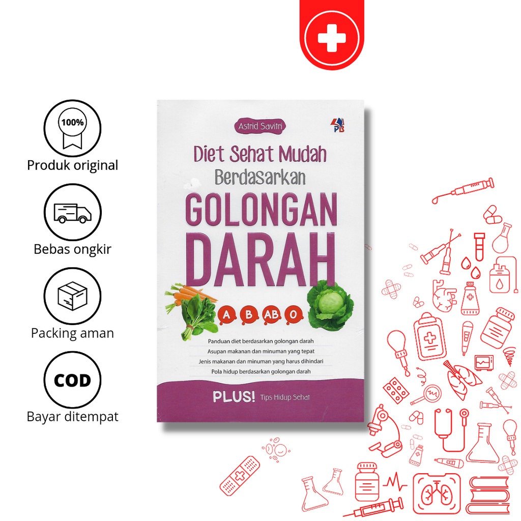 Jual Buku Diet Sehat Mudah Berdasarkan GOLONGAN DARAH | Shopee Indonesia