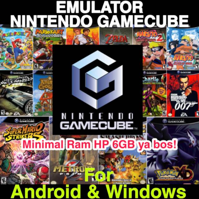 Jual Game Emulator Nintendo GameCube Game Cube Shopee Indonesia