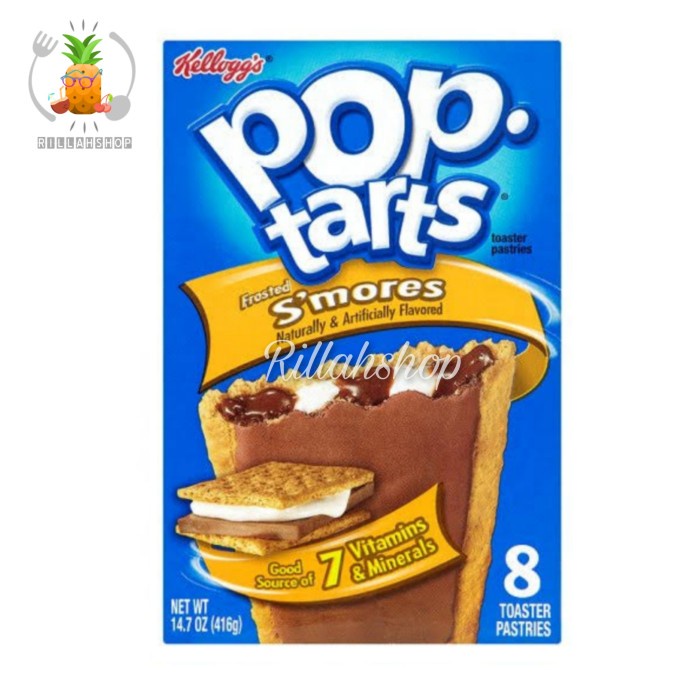 Jual Kellogg's Pop Tarts Frosted S'mores (416g) | Shopee Indonesia