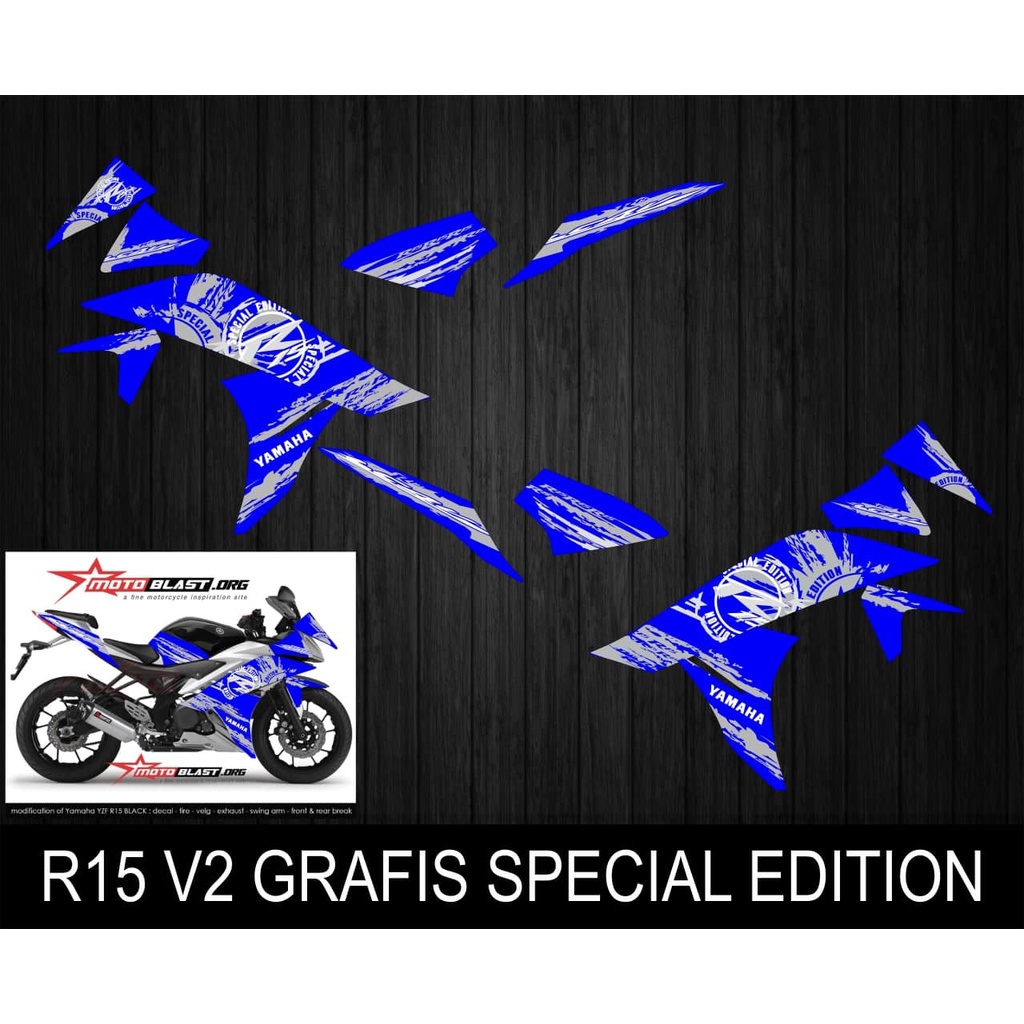 Jual STIKER STRIPING VARIASI R15 V2 GRAFIS SPECIAL EDITION | Shopee ...