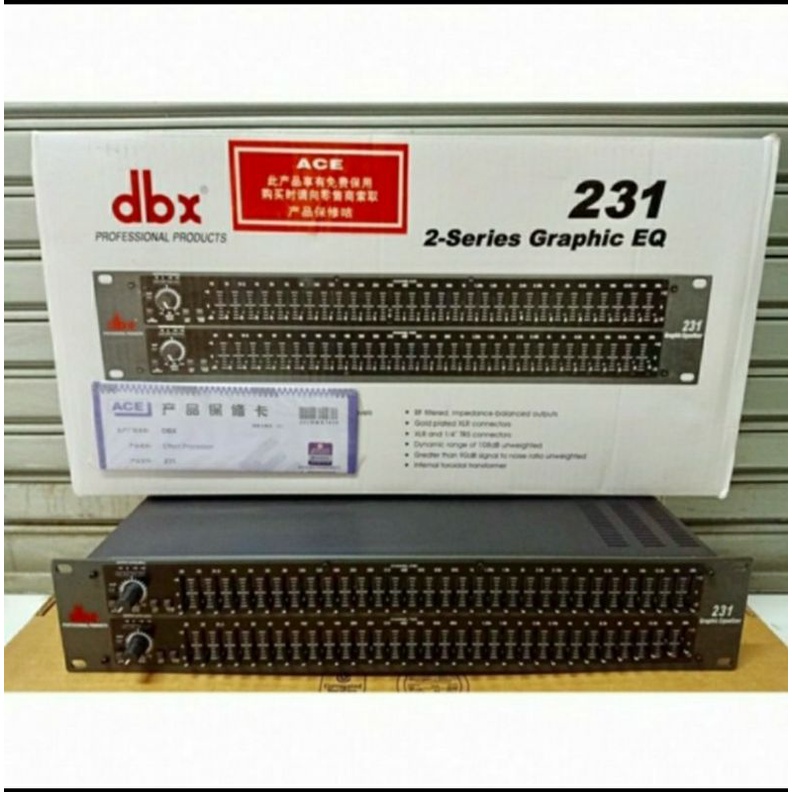 Jual EQUALIZER 231 EQUALISER 231 (2 X 31 CHANNEL) NEW GRADE A++ ...