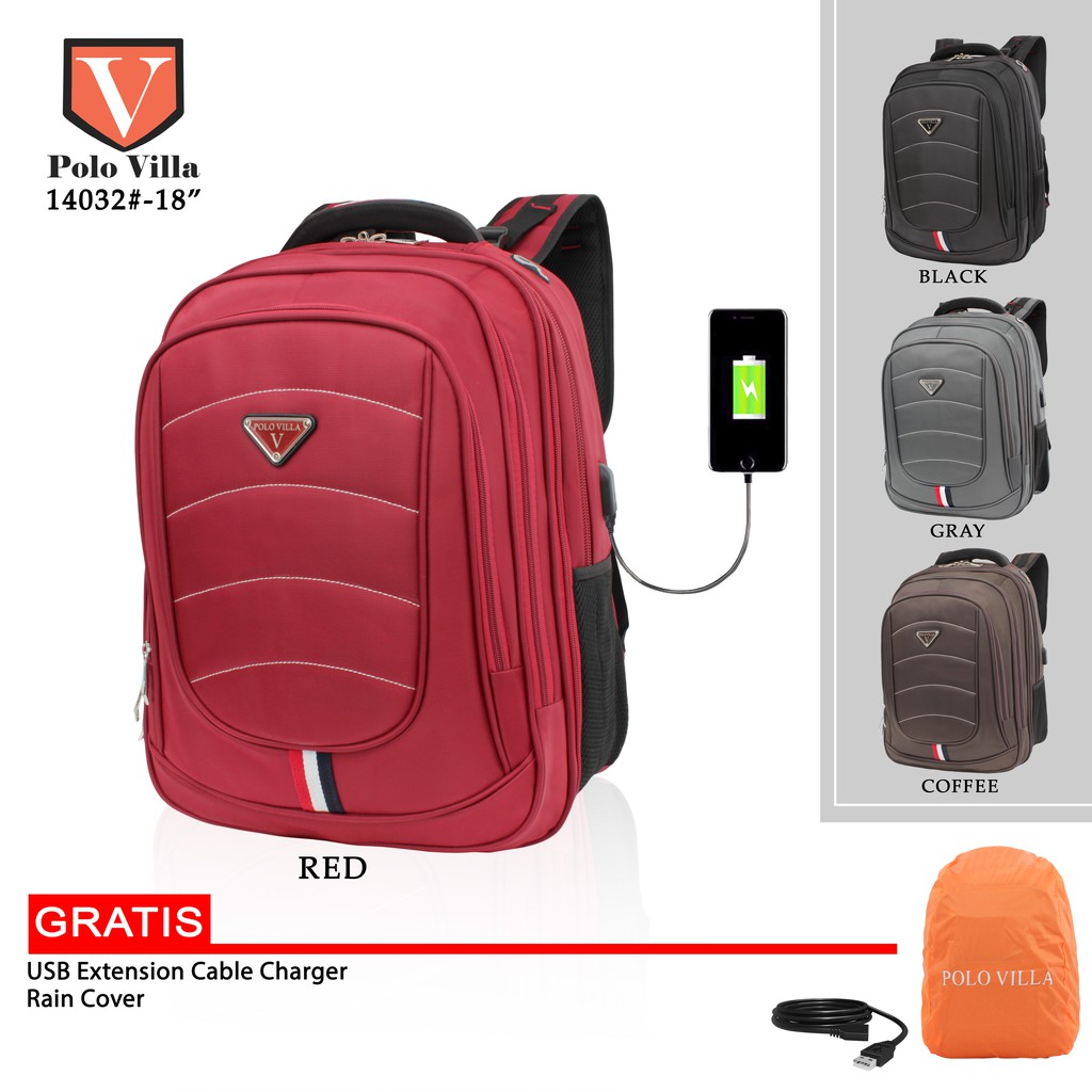Jual Tas Pria ARMY RIDER Polo Villa 14032 Gratis RainCover dan Kabel ...