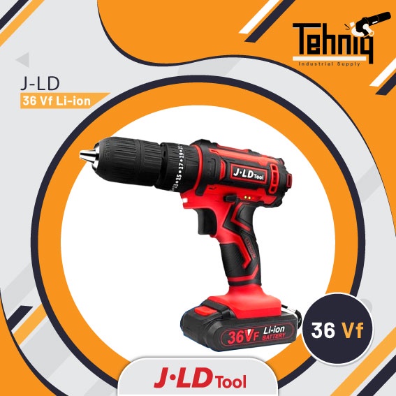 Jual Mesin Bor Cordless Baterai JLD 36V (Volt) By JLD Tools Impact ...