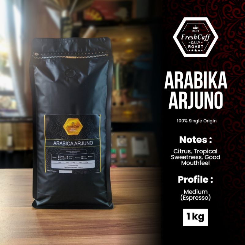 Jual Kopi Arabika Arjuno Malang 1 kg - Biji Kopi Grade 1 | Shopee Indonesia