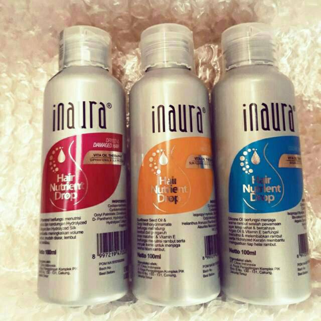 Jual INAURA Vitamin Hair Nutrient Drop 100ml | Shopee Indonesia