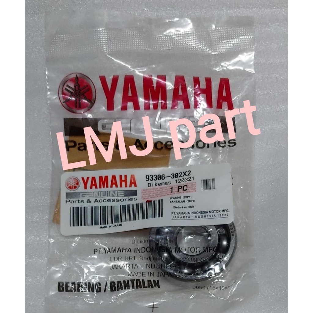 Jual BEARING LAHER 6302 GARDAN RASIO NMAX AEROX 155 LEXI YGP 93306 ...