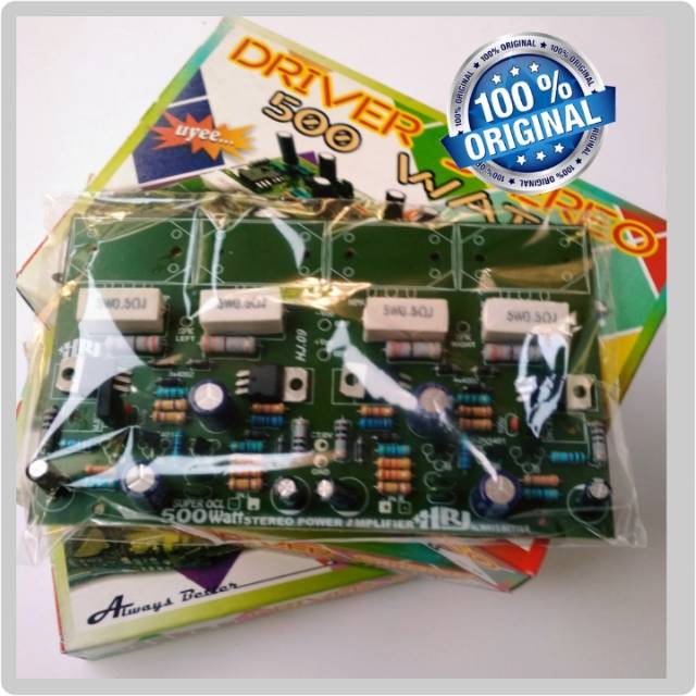 Jual Kit Rakitan Driver Power Amplifier Super OCL SOCL 500W 500 watt ...