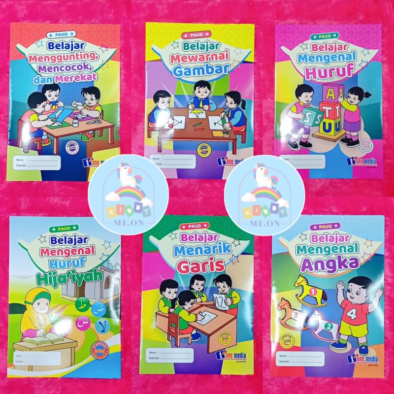 Jual Materi PAUD - Buku PAKET MATERI PAUD FULL COLOUR - Buku Latihan ...