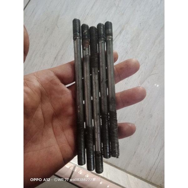 Jual Baut Tanam Blok Baut Tusuk Sate Baut Mesin Satria Tak Original