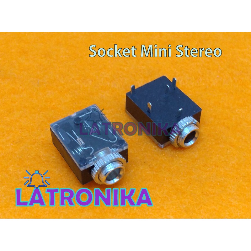 Jual Socket Mini Stereo 3.5mm Soket Audio Stereo Soket Aux 3,5mm 3,5 mm ...