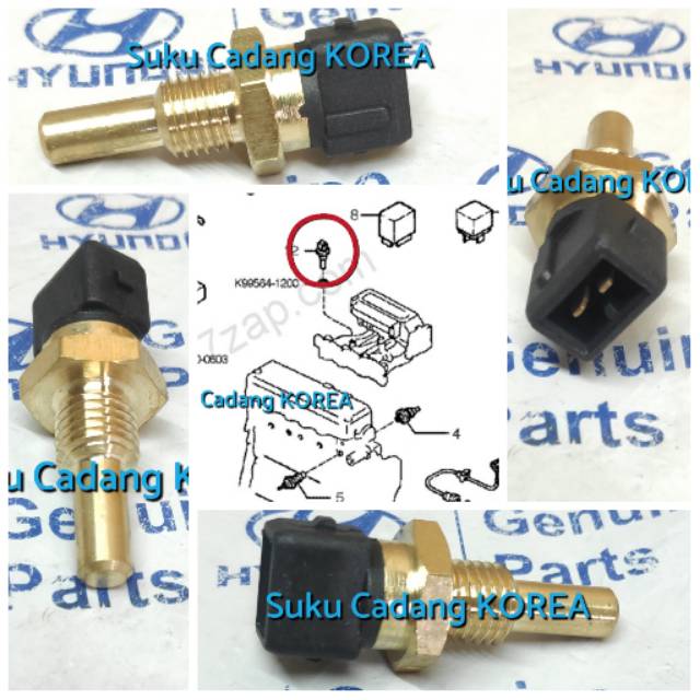 Jual Switch Water Temp Sensor Temperatur Timor DOHC Injeksi | Shopee ...