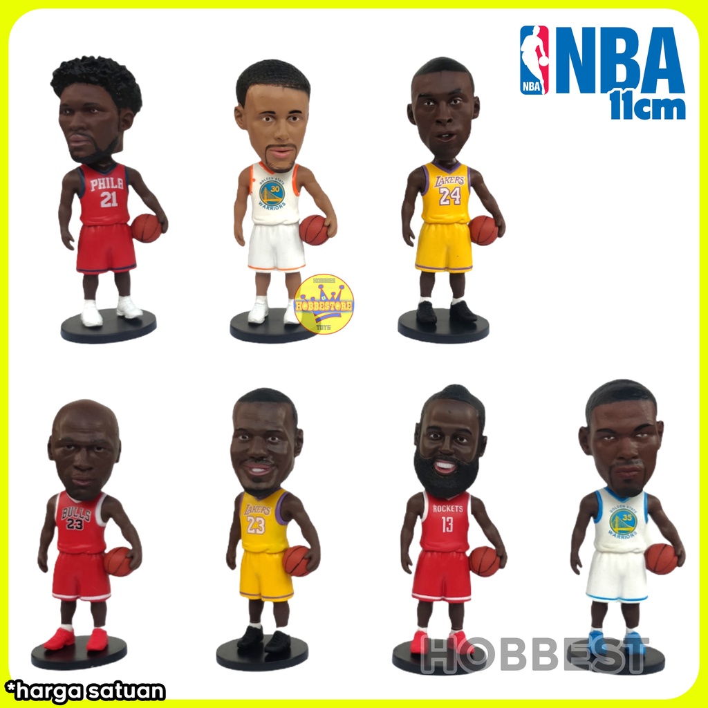 Jual Action Figure NBA SATUAN Miniatur Figure Topper Pajangan Pemain