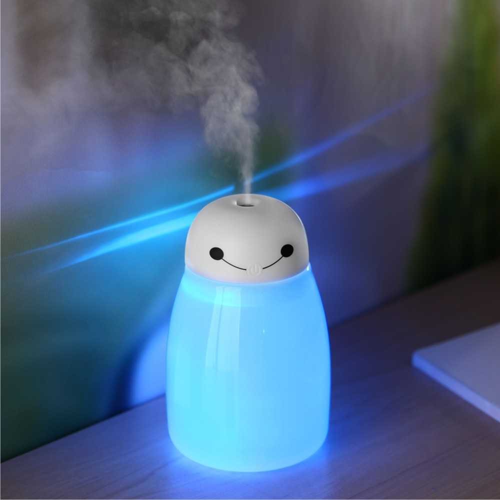 Jual 400ml Aromatherapy Difuser | Baymax Mini LED RGB Humidifier USB ...