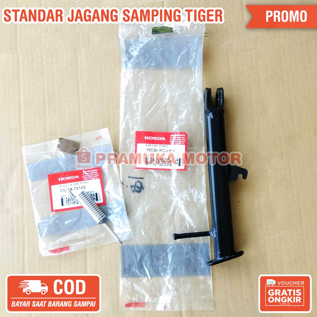 Jual Standar Samping Jagang Pinggir Honda Tiger Revo Tilam Tilas Tirev Cb Modif Set Pir Ori Baru