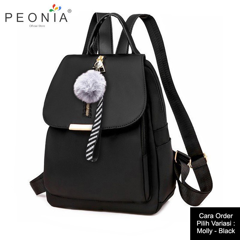 Backpack Punggung Mini Import Tas Ransel Wanita Kulit Kecil