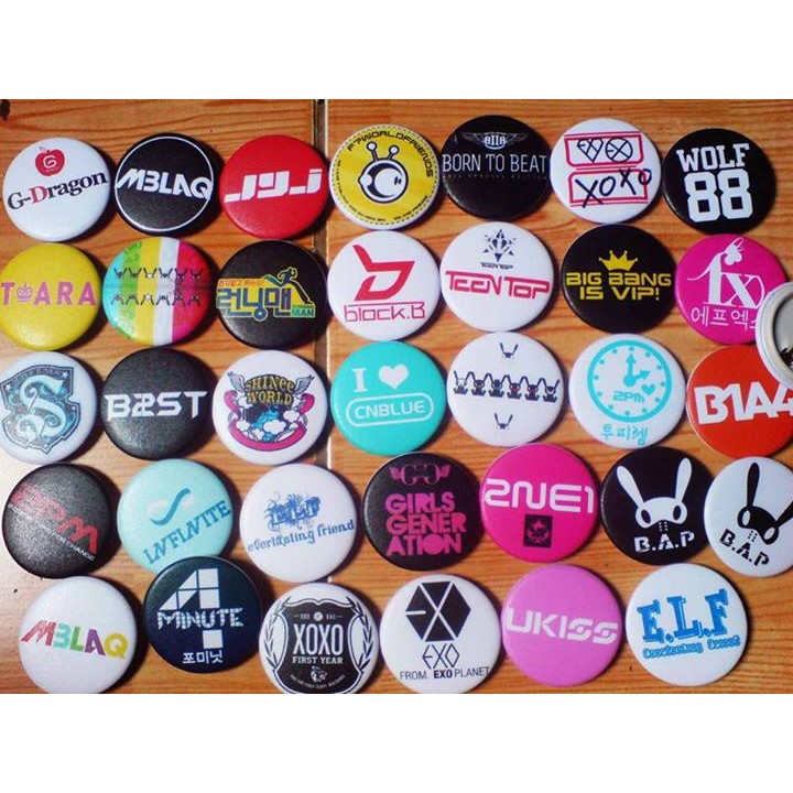 Jual Pin KPOP Free Request Desain | Shopee Indonesia