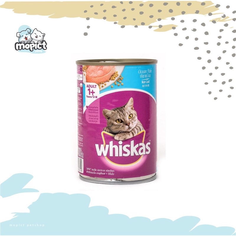 Jual whiskas kaleng 400gr makanan basah kucing kaleng whiskas 400 gr Shopee Indonesia