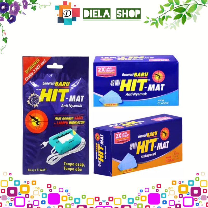 Jual Obat nyamuk Hit Mat alat & refill | Shopee Indonesia
