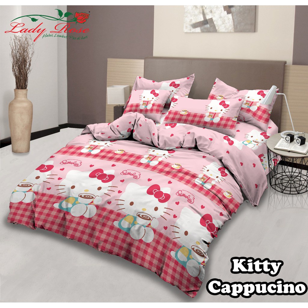 Jual Lady Rose Bed Cover King Keroppi Chef Stich Lol Parisian Little