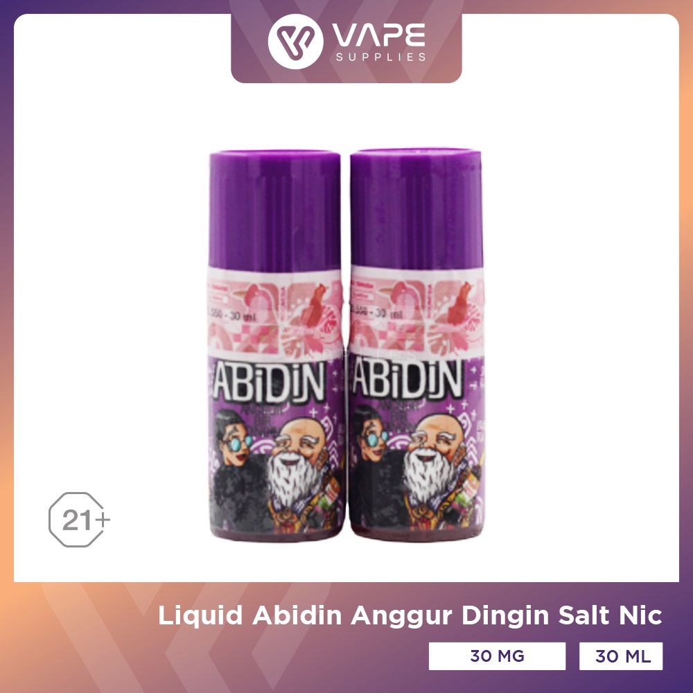 Jual Liquid Abidin Anggur Dingin Salt Nic 30ML Shopee Indonesia