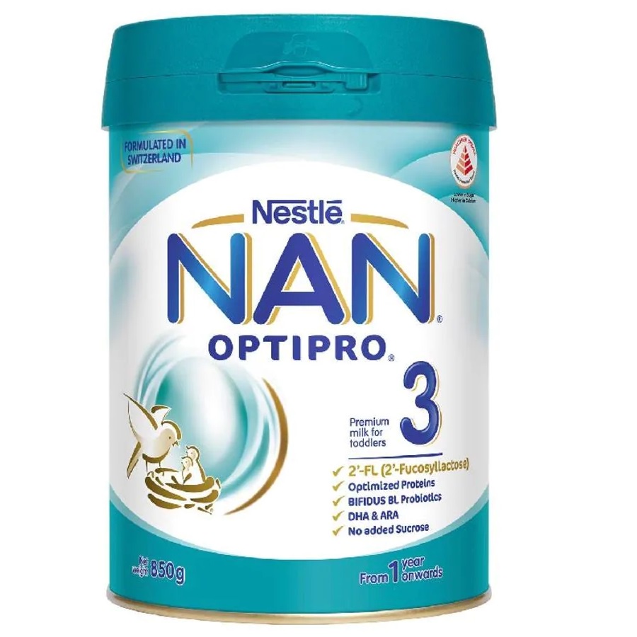 Jual Nestle Nan Singapore OptiPro Stage 3 850g | Shopee Indonesia