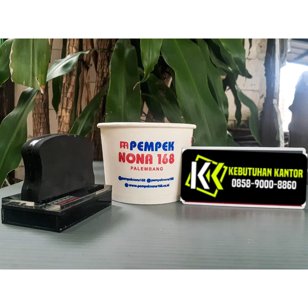 Jual Jual Stempel Paper Bowl 2 Warna Stempek Mangkok Paper Rice Bowl ...