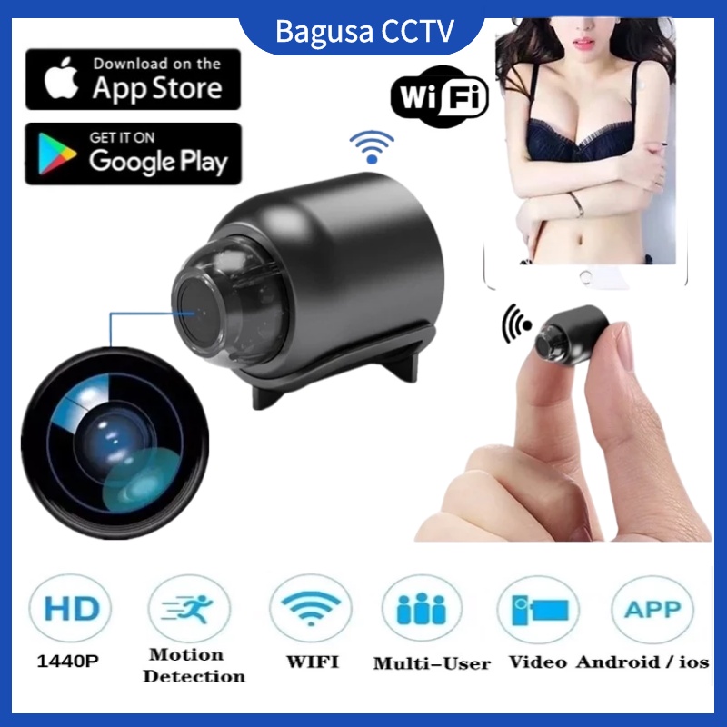 Jual Uhd 1440p Hidden Camera Cctv Kecil Tersembunyi Kamera Pengintai