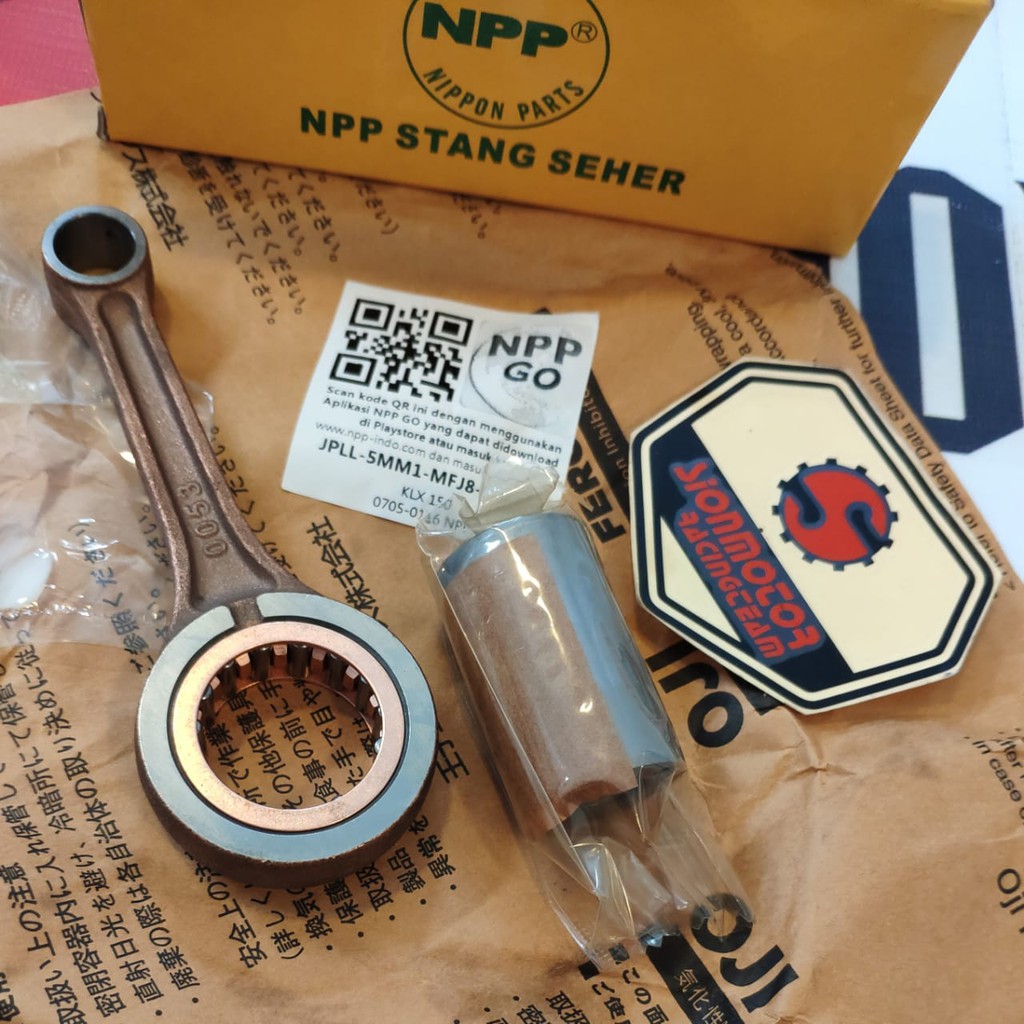 Jual Stang Seher Kit / Conneting Rod Kit Kawasaki KLX 150 NPP Japan ...
