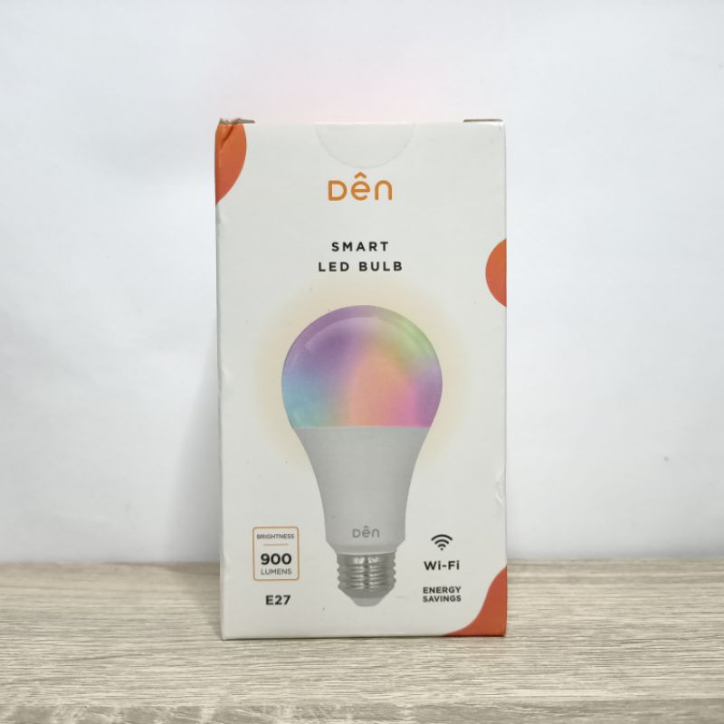 Jual DEN Smart Home WiFi Light Bulb 9W - Bohlam LED (RGB + CCT ...
