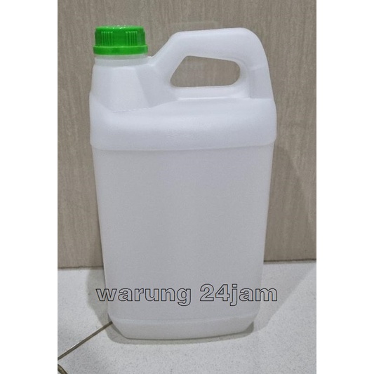 Jual Botol Plastik Derigen Drigen Dregen Jeriken Jerigen Hdpe Natural Agro 5 Liter Kg Kilo Murah 2477