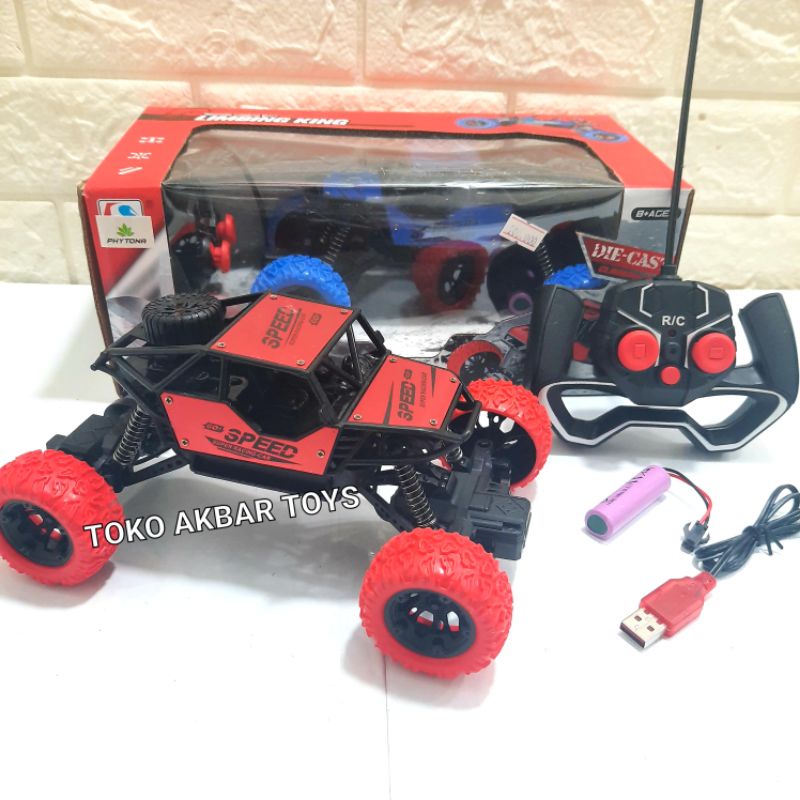 Jual Mobil RC Remote Control Off Road Rock Climbing king | Shopee Indonesia