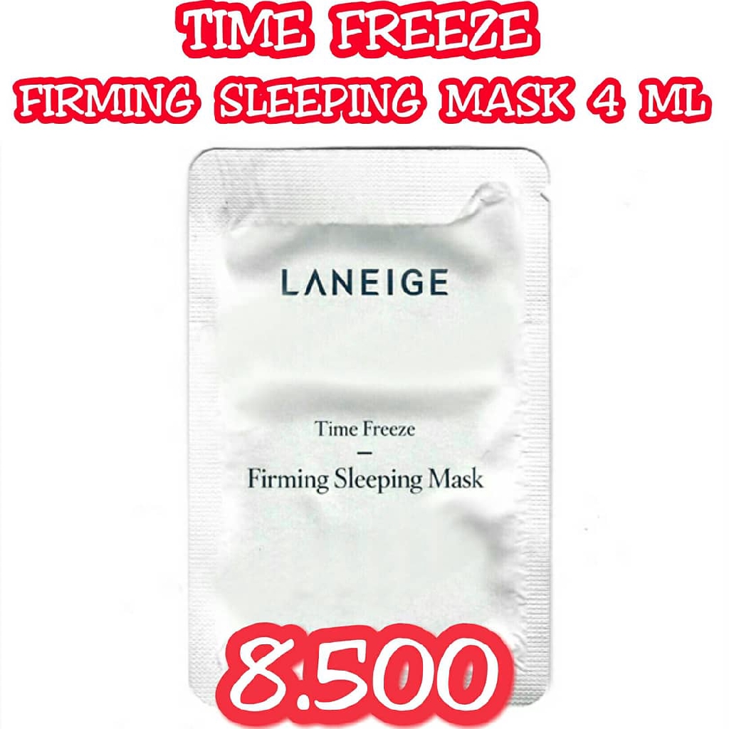 Jual LANEIGE TIME FREEZE FIRMING SLEEPING MASK SAMPLE 3 ML SACHET TRIAL