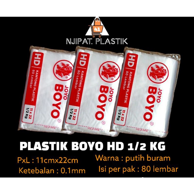 Jual Plastik Hd Boyo Ukuran 12 Kg80lembar Shopee Indonesia 6866