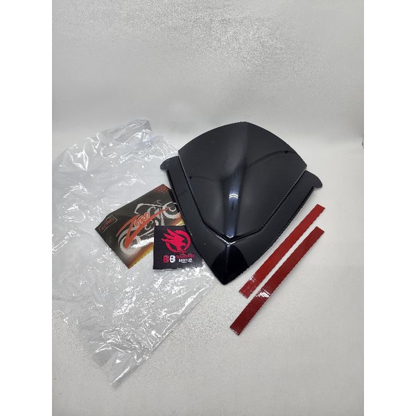 Jual Visor Vario 125 Techno Hitam - Visor Windshield Variasi Vario 125