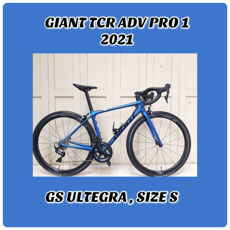 Giant TCR Advanced Pro 1 2021 ADV 1 size S Roadbike RB New Ultegra GS Shimano R8000 Balap WS Carbon