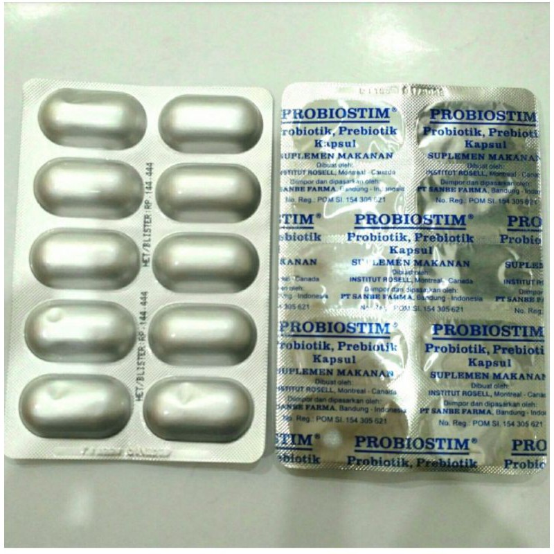 Jual probiostim strip 10 kapsul | Shopee Indonesia