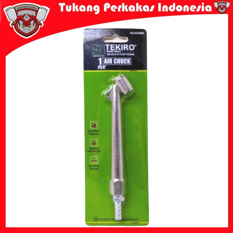 Jual Tekiro Air Chuck Inch Alat Pengisi Angin Ban Inch Isi Angin Shopee Indonesia